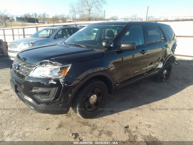 Photo 1 VIN: 1FM5K8AR9GGC61202 - FORD UTILITY POLICE 