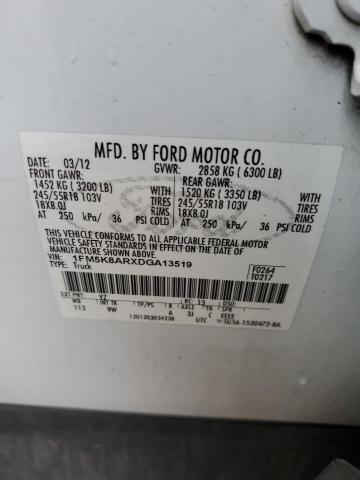 Photo 11 VIN: 1FM5K8ARXDGA13519 - FORD EXPLORER P 