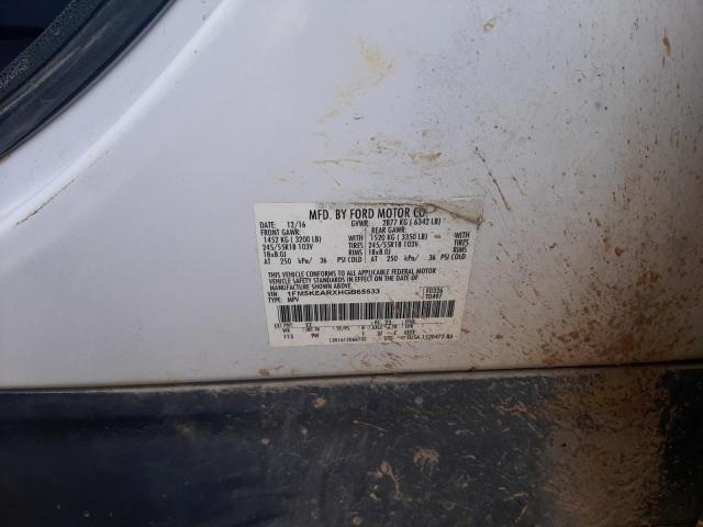 Photo 11 VIN: 1FM5K8ARXHGB65533 - FORD EXPLORER P 