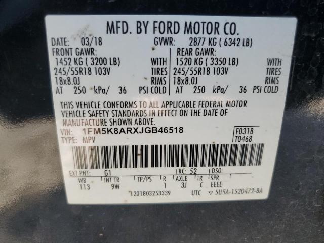 Photo 12 VIN: 1FM5K8ARXJGB46518 - FORD EXPLORER P 