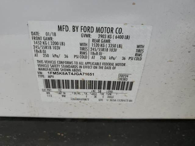 Photo 13 VIN: 1FM5K8AT4JGA71651 - FORD EXPLORER P 