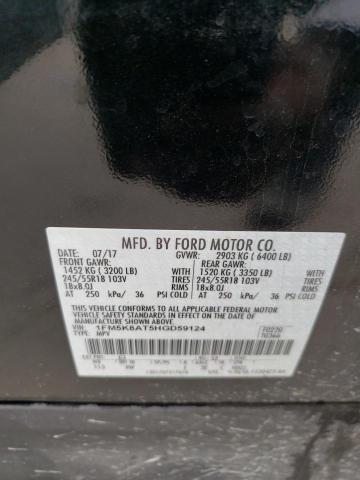 Photo 12 VIN: 1FM5K8AT5HGD59124 - FORD EXPLORER P 