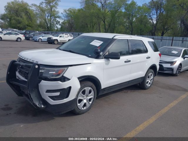 Photo 1 VIN: 1FM5K8AT5JGB59544 - FORD POLICE INTERCEPTOR UTILITY 