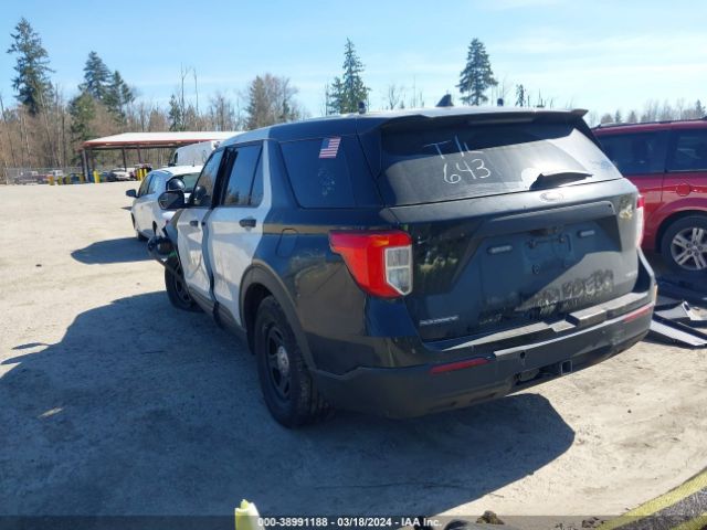 Photo 2 VIN: 1FM5K8AW0MNA02062 - FORD POLICE INTERCEPTOR UTILITY 