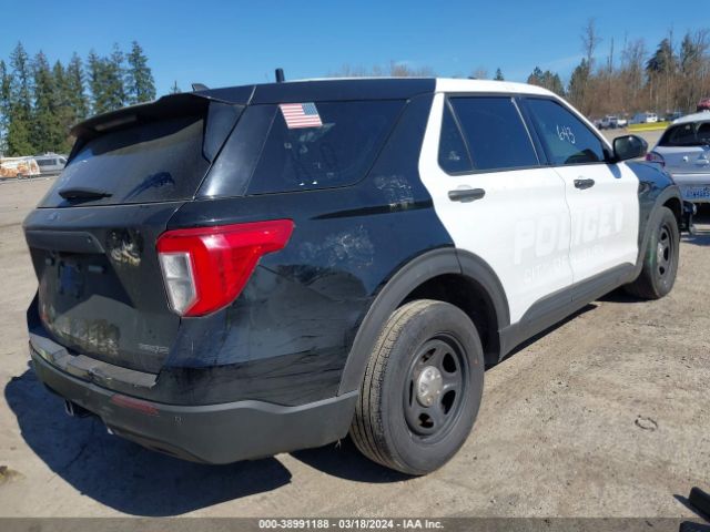 Photo 3 VIN: 1FM5K8AW0MNA02062 - FORD POLICE INTERCEPTOR UTILITY 