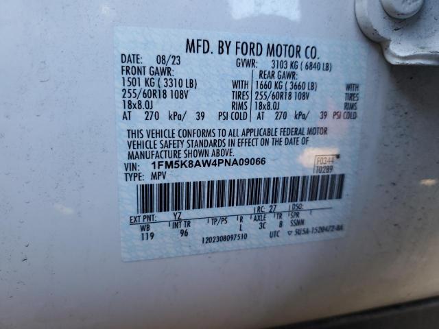 Photo 11 VIN: 1FM5K8AW4PNA09066 - FORD EXPLORER P 