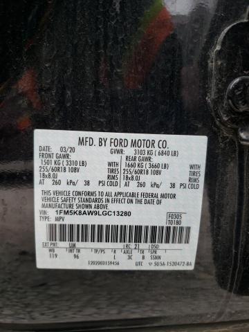 Photo 13 VIN: 1FM5K8AW9LGC13280 - FORD EXPLORER 