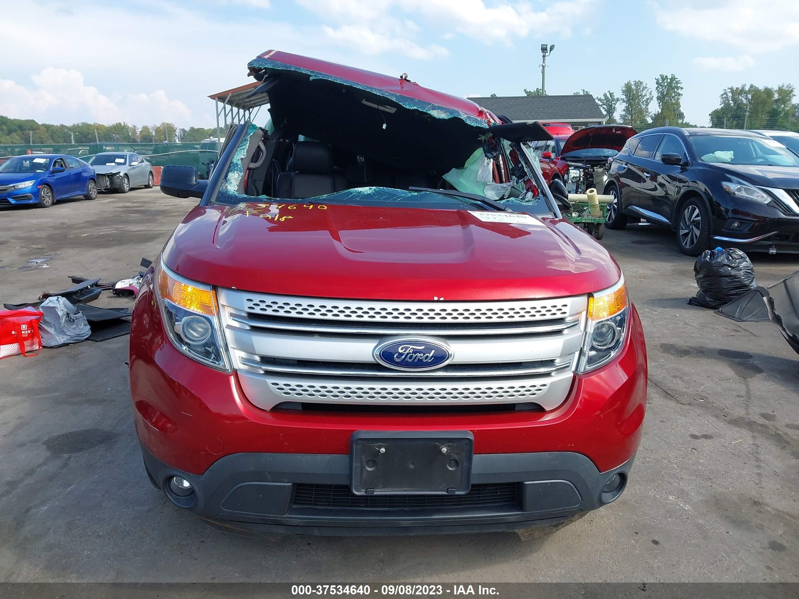 Photo 12 VIN: 1FM5K8D82FGB56633 - FORD EXPLORER 