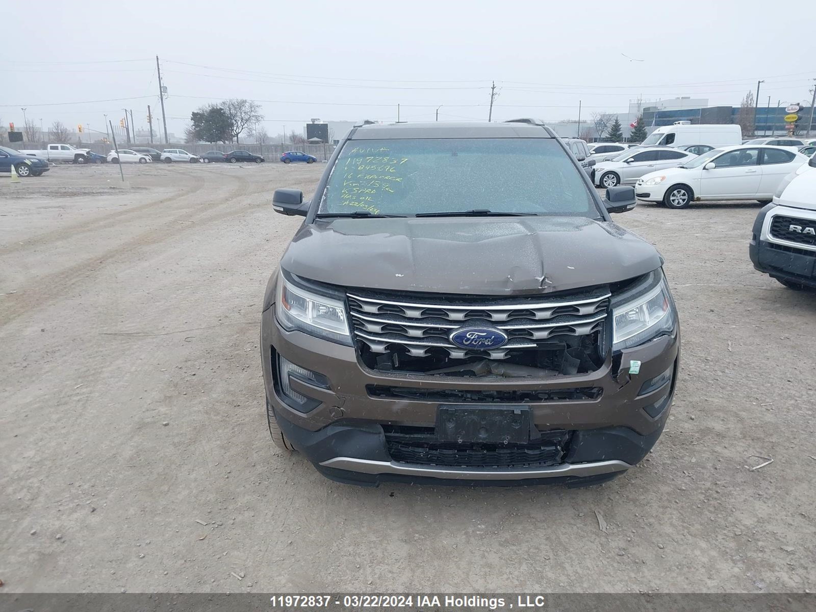 Photo 11 VIN: 1FM5K8D82GGB45696 - FORD EXPLORER 