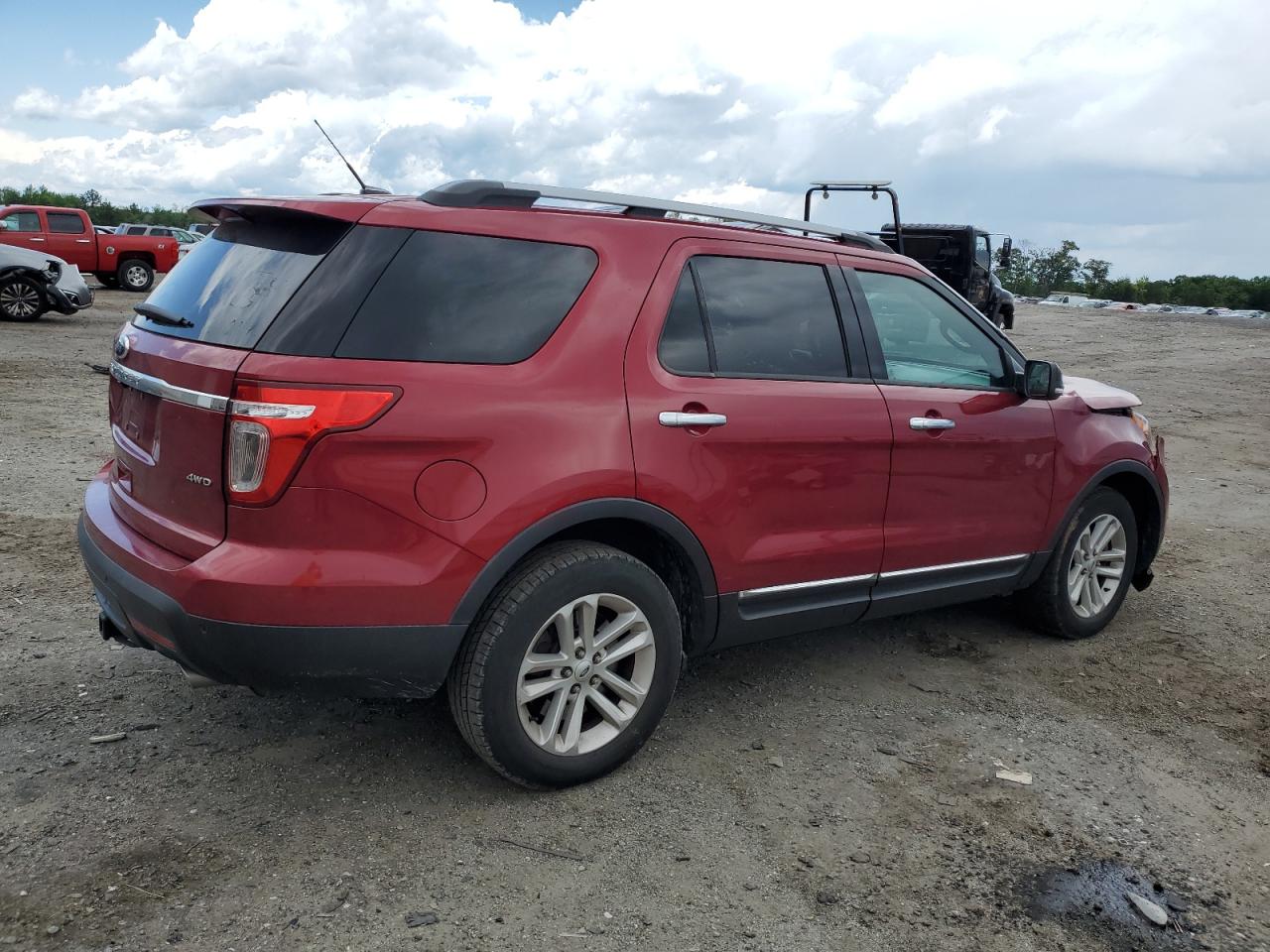 Photo 2 VIN: 1FM5K8D84EGB71942 - FORD EXPLORER 