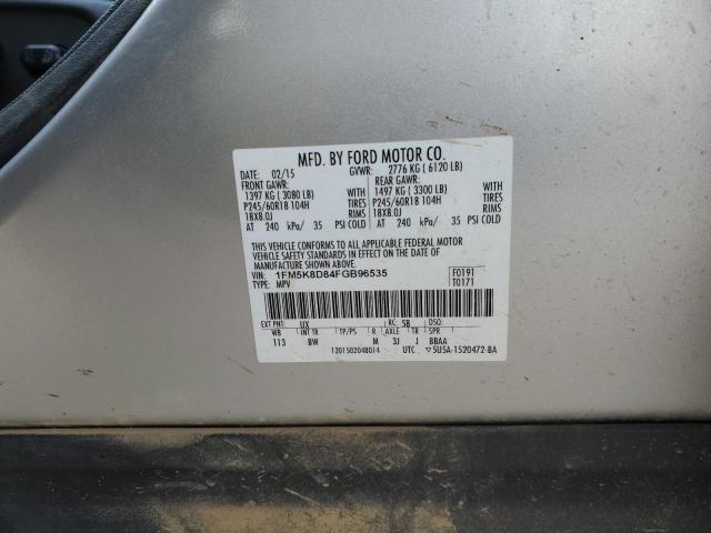 Photo 11 VIN: 1FM5K8D84FGB96535 - FORD EXPLORER 