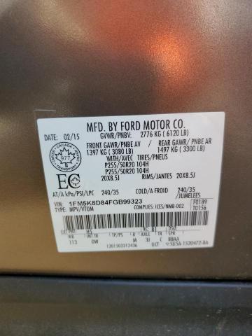 Photo 12 VIN: 1FM5K8D84FGB99323 - FORD EXPLORER X 