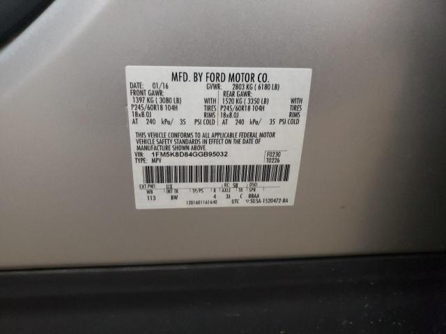 Photo 13 VIN: 1FM5K8D84GGB95032 - FORD EXPLORER X 