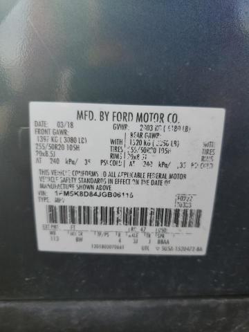 Photo 12 VIN: 1FM5K8D84JGB06115 - FORD EXPLORER X 