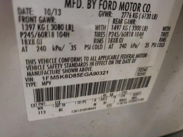 Photo 13 VIN: 1FM5K8D85EGA90321 - FORD EXPLORER 