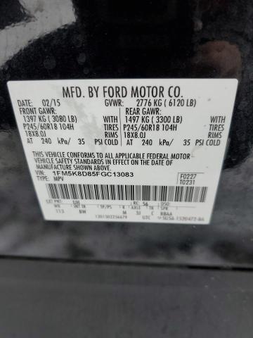 Photo 12 VIN: 1FM5K8D85FGC13083 - FORD EXPLORER X 