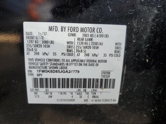 Photo 11 VIN: 1FM5K8D85JGA24779 - FORD EXPLORER 