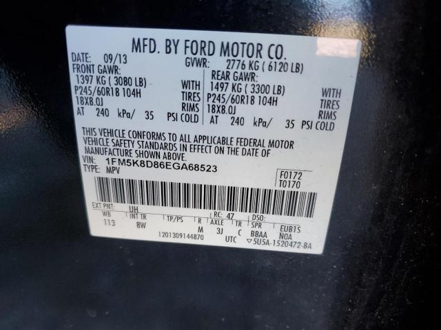 Photo 13 VIN: 1FM5K8D86EGA68523 - FORD EXPLORER X 