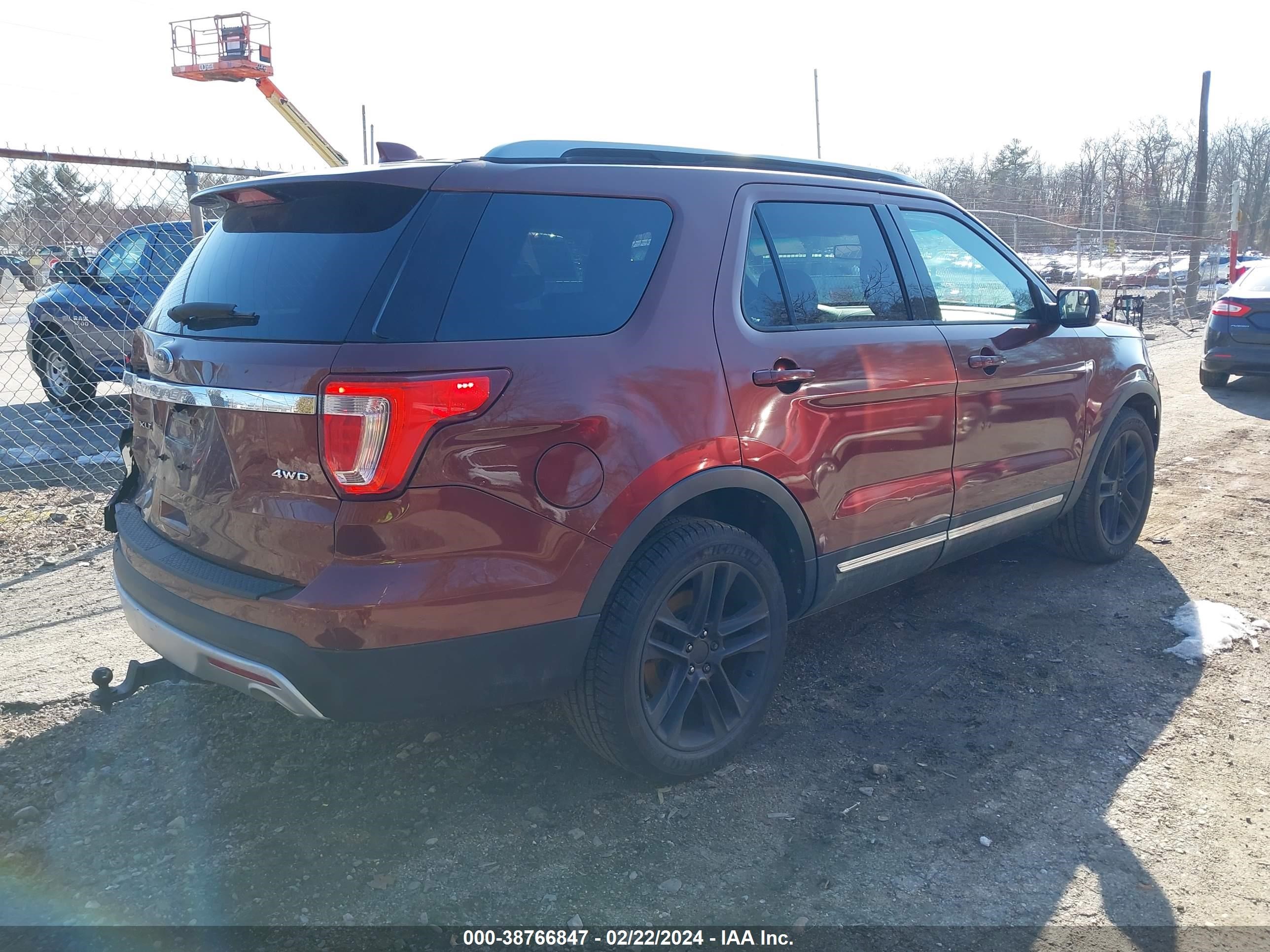 Photo 3 VIN: 1FM5K8D86GGA92632 - FORD EXPLORER 