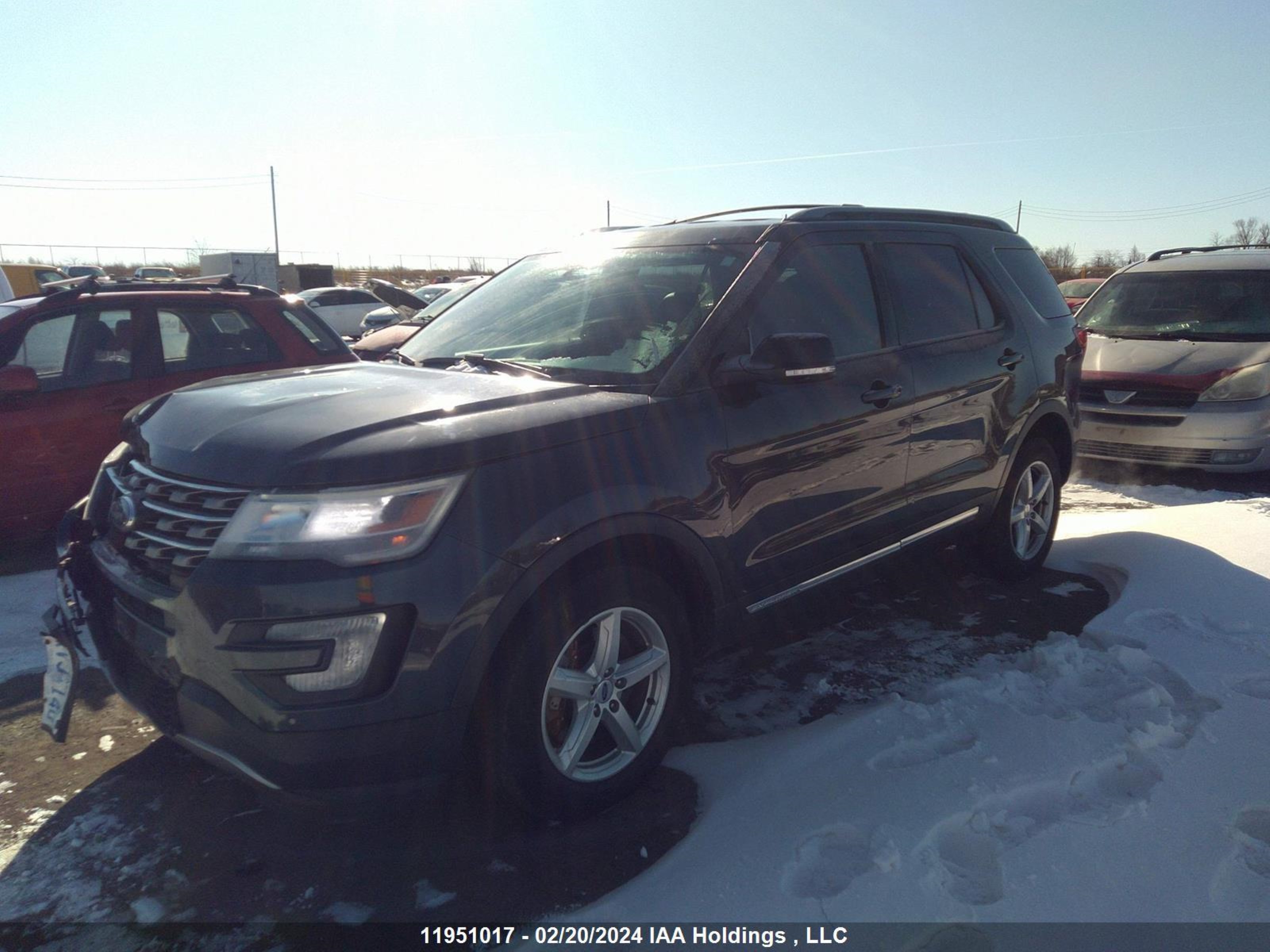 Photo 1 VIN: 1FM5K8D86HGD27595 - FORD EXPLORER 