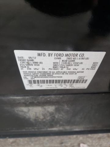 Photo 12 VIN: 1FM5K8D86HGD97050 - FORD EXPLORER 