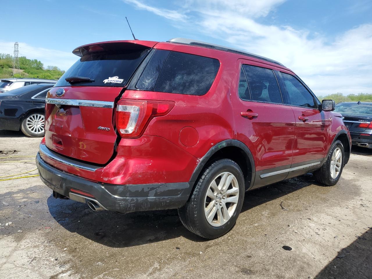 Photo 2 VIN: 1FM5K8D87JGC59782 - FORD EXPLORER 