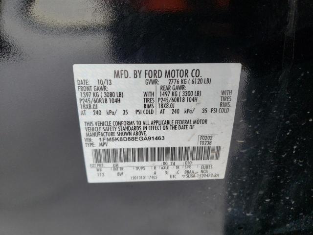 Photo 11 VIN: 1FM5K8D88EGA91463 - FORD EXPLORER X 