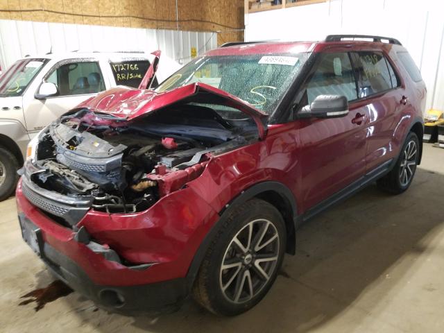 Photo 1 VIN: 1FM5K8D89FGB35763 - FORD EXPLORER X 