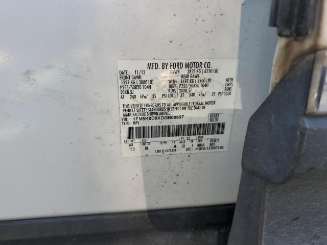 Photo 13 VIN: 1FM5K8D8XDGB68607 - FORD EXPLORER 