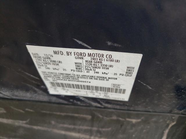 Photo 9 VIN: 1FM5K8F80HGB69574 - FORD EXPLORER L 