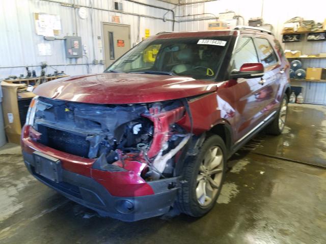 Photo 1 VIN: 1FM5K8F81DGB27294 - FORD EXPLORER L 