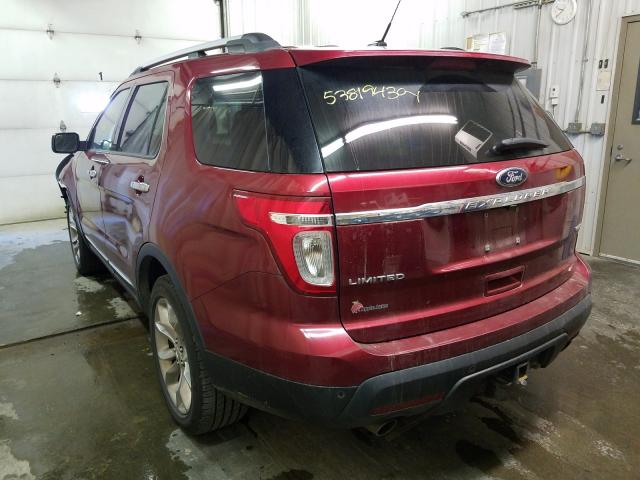 Photo 2 VIN: 1FM5K8F81DGB27294 - FORD EXPLORER L 