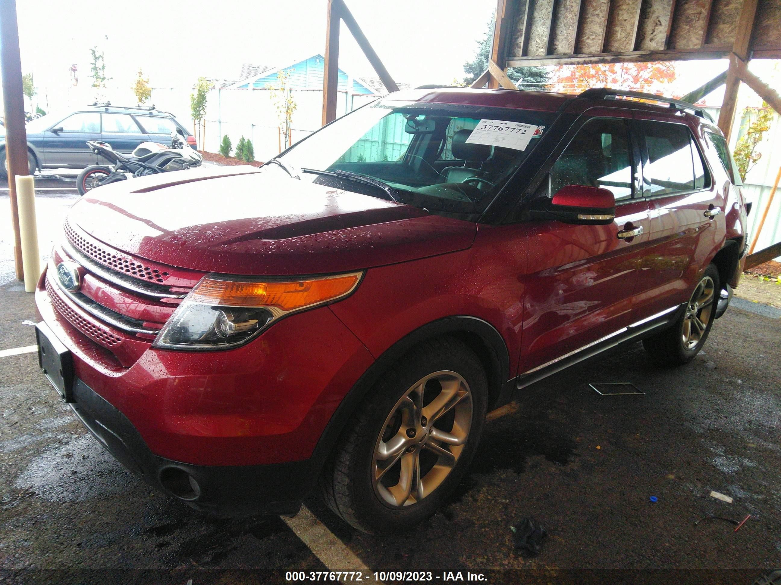 Photo 1 VIN: 1FM5K8F82DGB27255 - FORD EXPLORER 