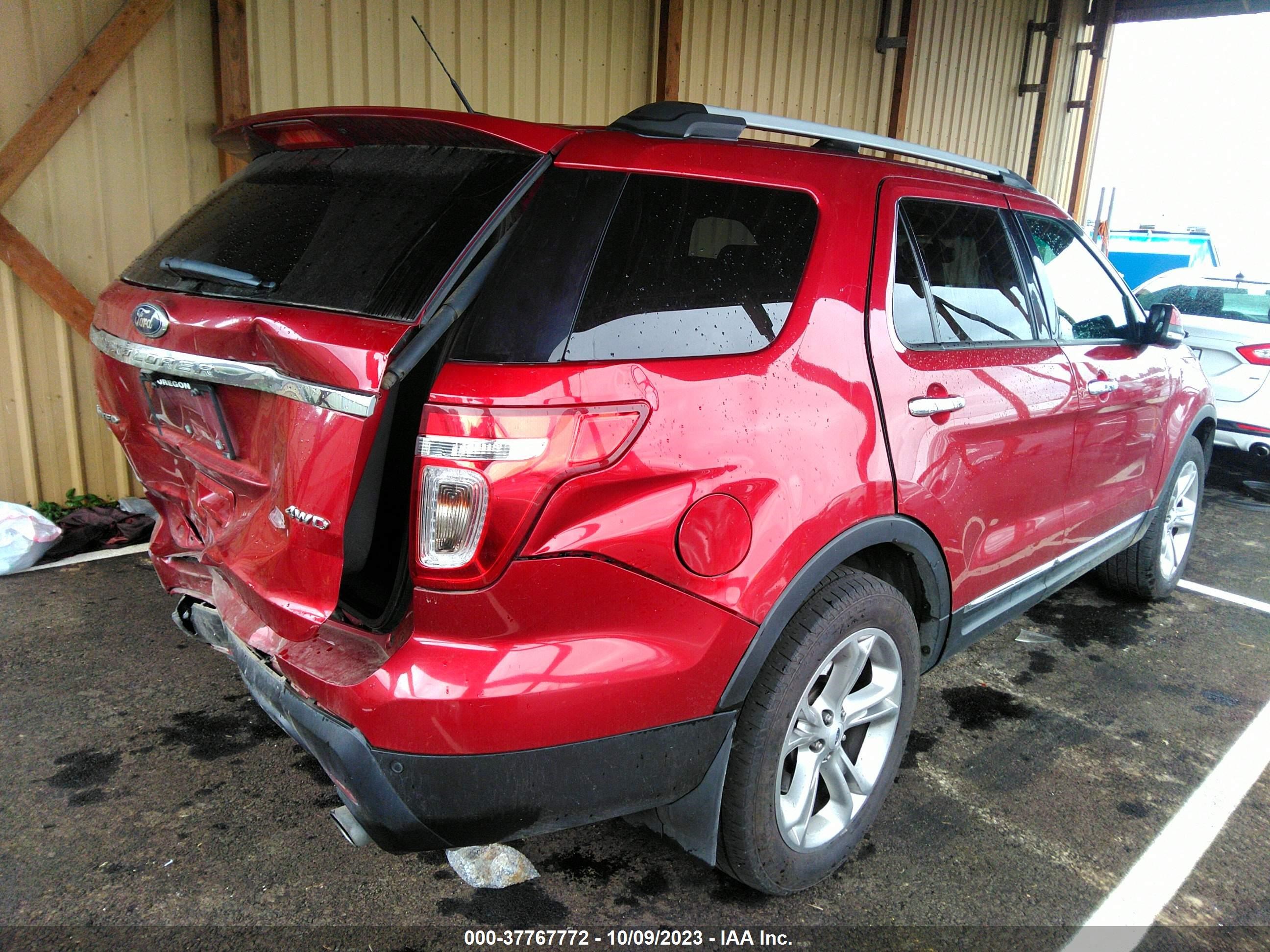 Photo 3 VIN: 1FM5K8F82DGB27255 - FORD EXPLORER 