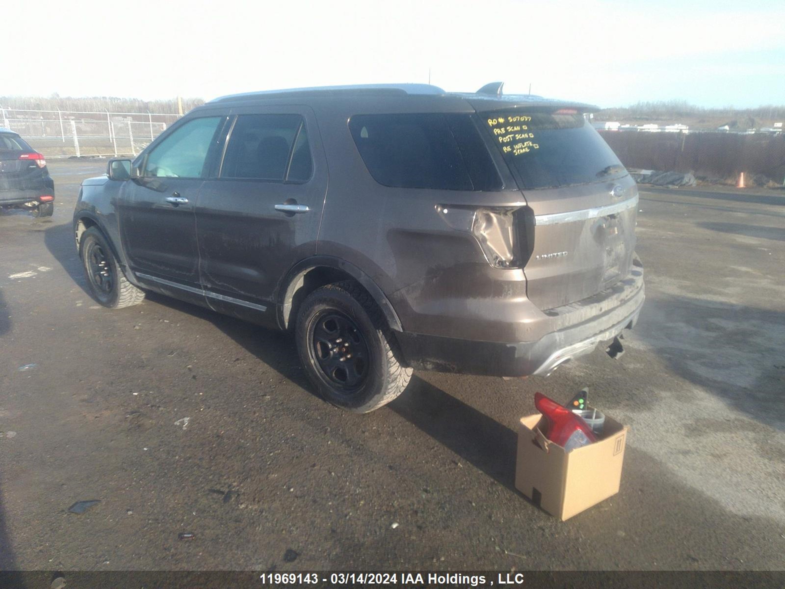 Photo 2 VIN: 1FM5K8F82GGA08934 - FORD EXPLORER 