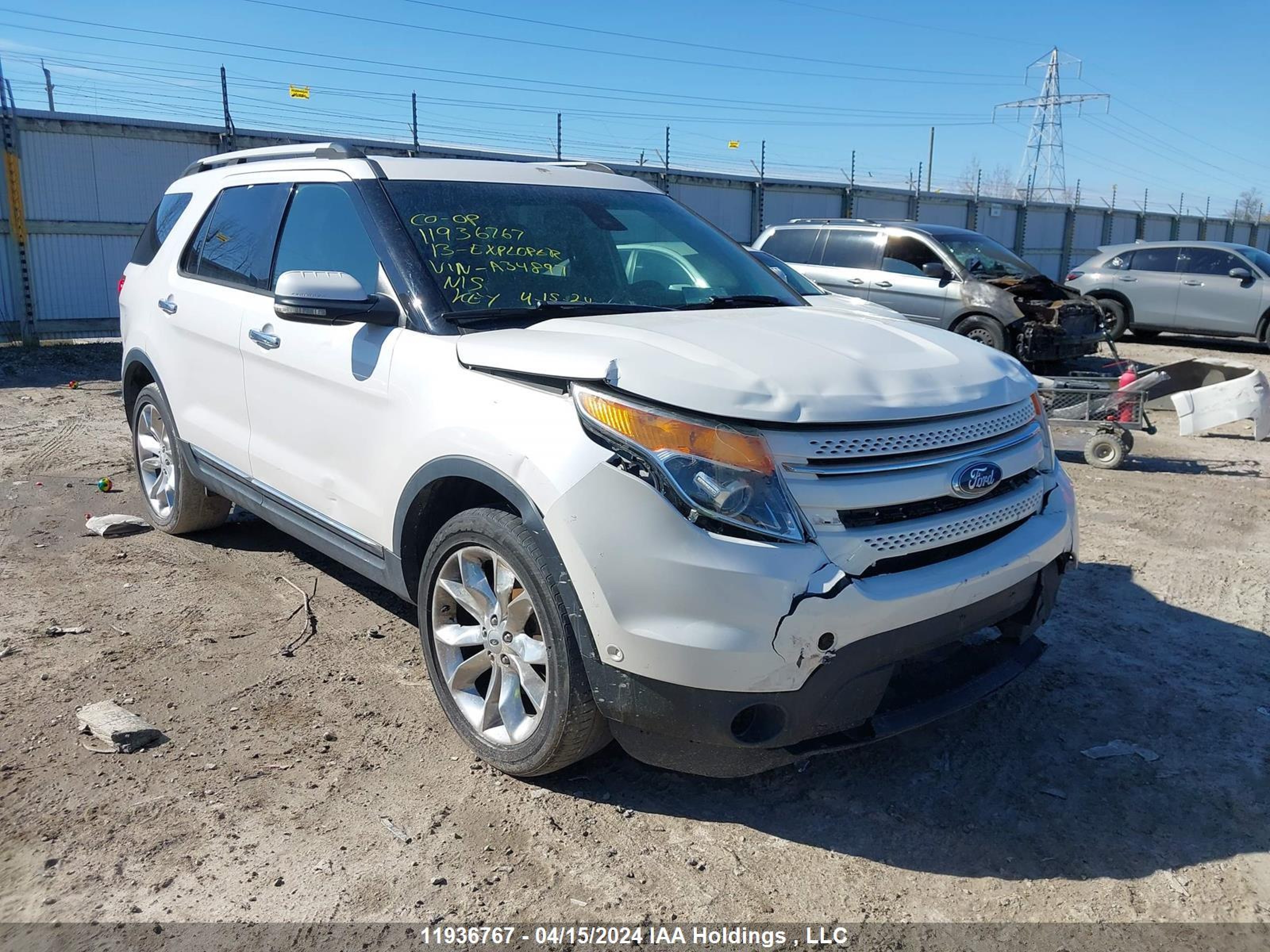 Photo 5 VIN: 1FM5K8F84DGA34897 - FORD EXPLORER 