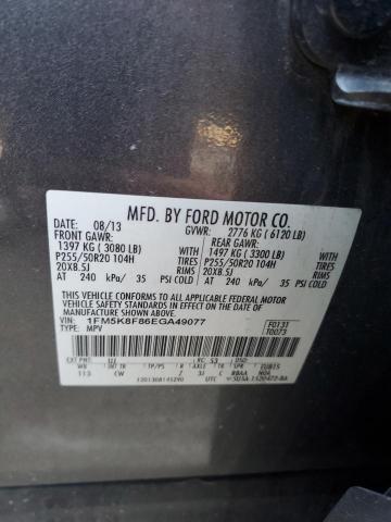 Photo 12 VIN: 1FM5K8F86EGA49077 - FORD EXPLORER 