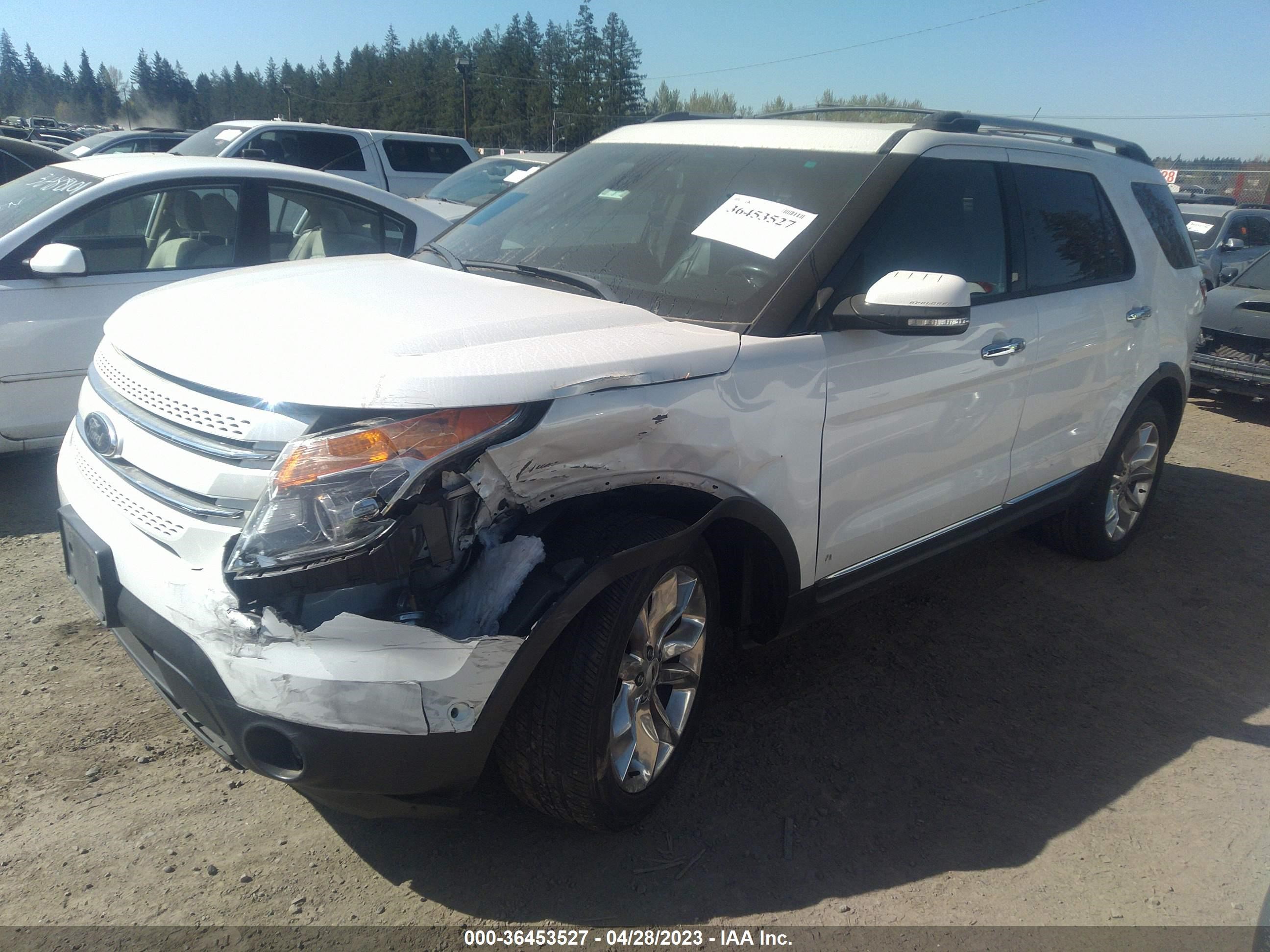 Photo 1 VIN: 1FM5K8F88DGB34663 - FORD EXPLORER 