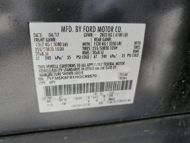 Photo 13 VIN: 1FM5K8F8XHGC69570 - FORD EXPLORER 