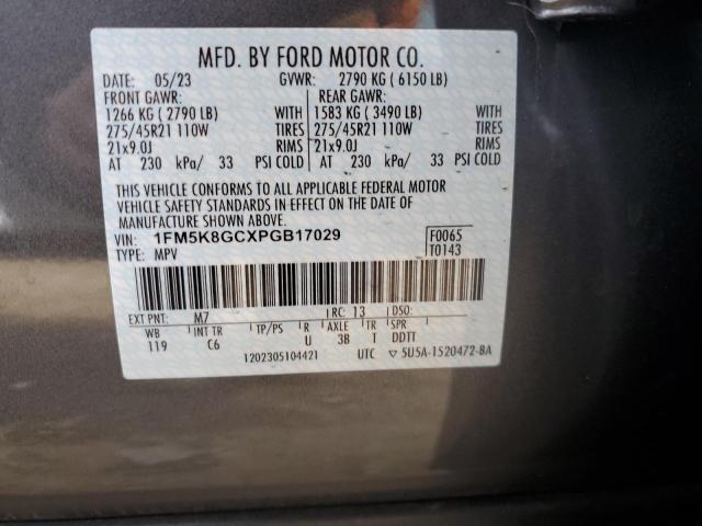 Photo 13 VIN: 1FM5K8GCXPGB17029 - FORD EXPLORER S 