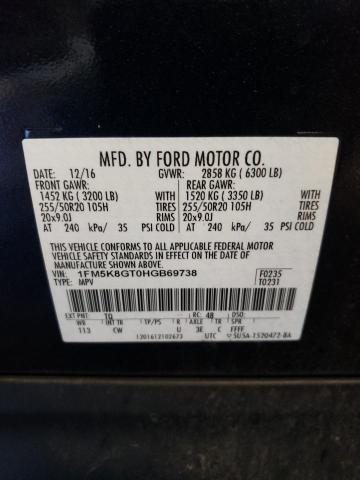 Photo 11 VIN: 1FM5K8GT0HGB69738 - FORD EXPLORER 