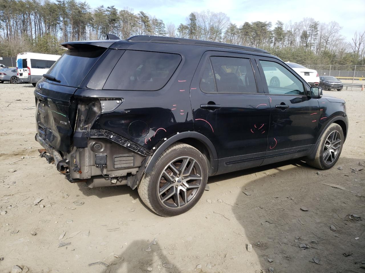 Photo 2 VIN: 1FM5K8GT2HGC45363 - FORD EXPLORER 