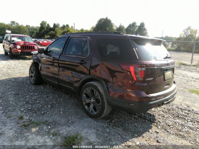 Photo 2 VIN: 1FM5K8GT8JGB75731 - FORD EXPLORER 