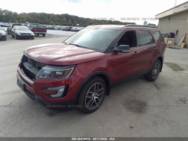 Photo 1 VIN: 1FM5K8GT9GGC02542 - FORD EXPLORER 