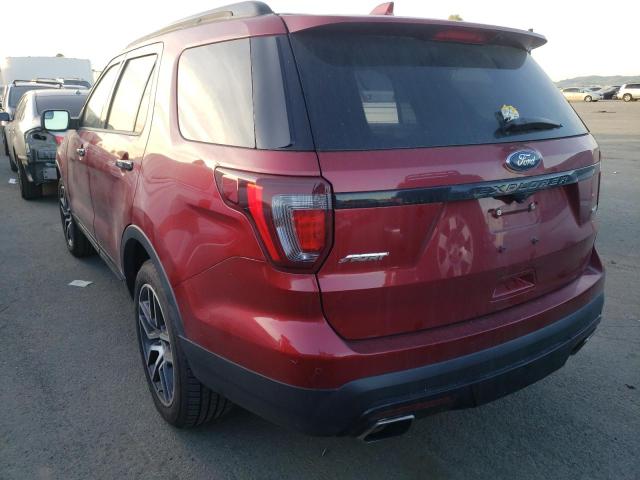 Photo 2 VIN: 1FM5K8GT9HGD21757 - FORD EXPLORER S 