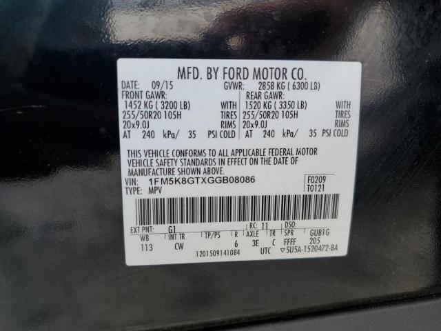 Photo 13 VIN: 1FM5K8GTXGGB08086 - FORD EXPLORER S 