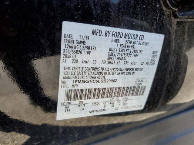 Photo 12 VIN: 1FM5K8HC6LGB29042 - FORD EXPLORER P 