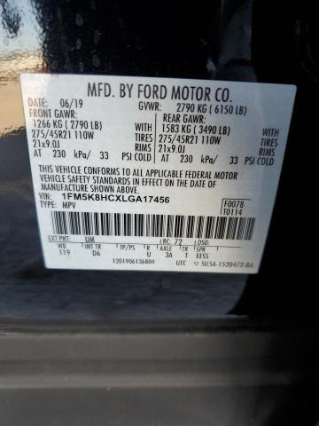 Photo 13 VIN: 1FM5K8HCXLGA17456 - FORD EXPLORER P 