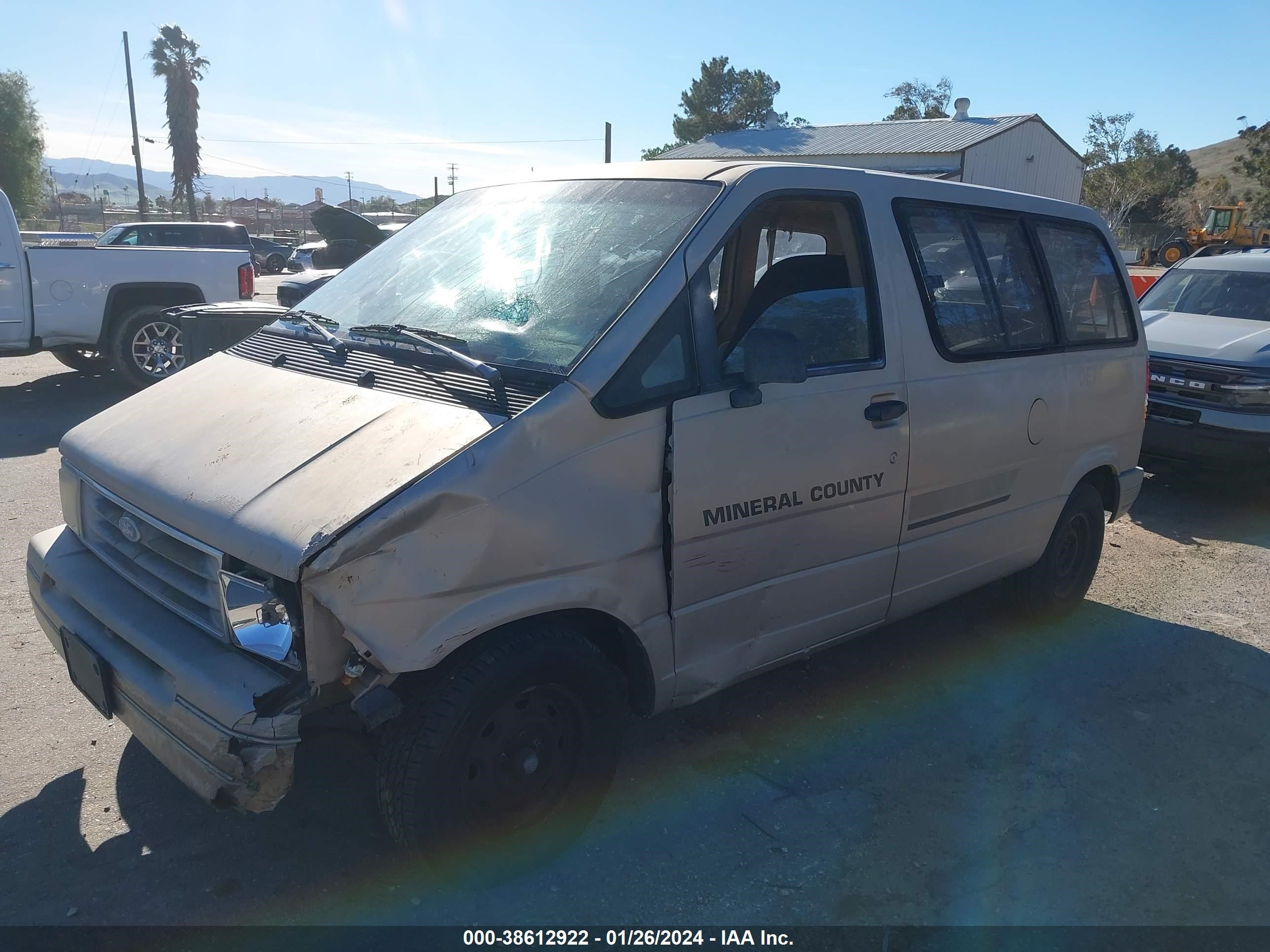 Photo 1 VIN: 1FMCA11UXPZB41905 - FORD AEROSTAR 