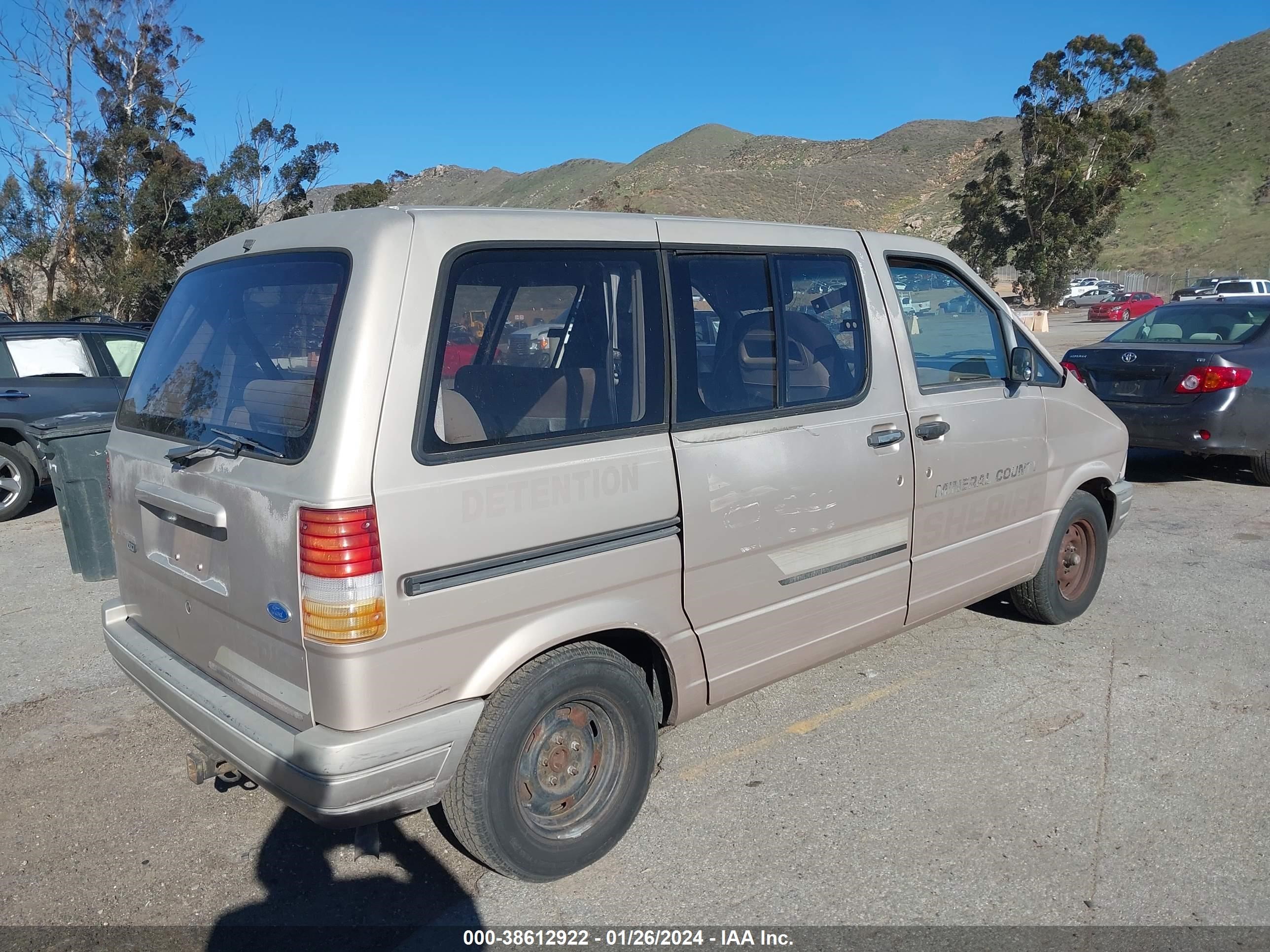 Photo 3 VIN: 1FMCA11UXPZB41905 - FORD AEROSTAR 